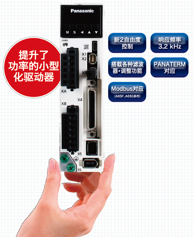 提升了功率的小型化驱动器